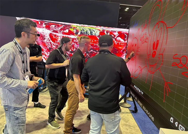 cob小間距led十大品牌希達倒裝COB顯示產品閃耀InfoComm2023