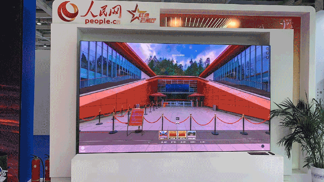led顯示屏十大品牌聯(lián)建光電助力人民網(wǎng)閃耀新媒體大會