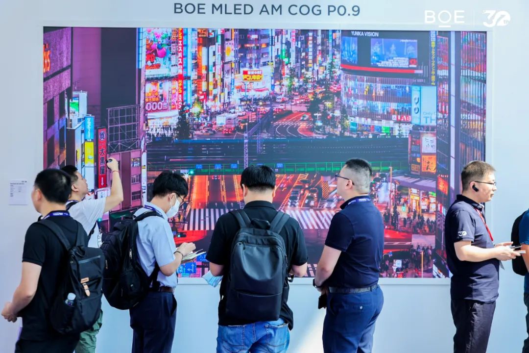 led顯示屏十大品牌京東方BOE MLED COG P0.9 AM Display出擊北京InfoComm展