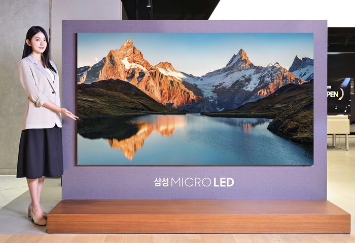 led十大品牌三星在韓推出89英寸MicroLED電視 建議出廠價約73萬人民幣