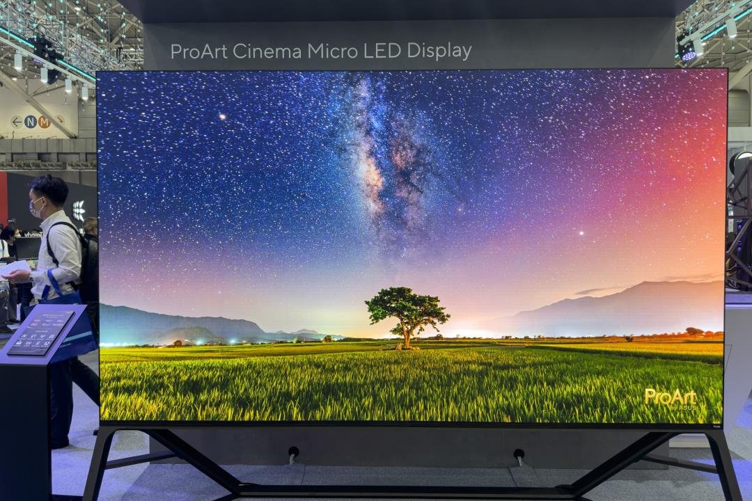 比三星便宜！華碩公布Micro LED屏售價