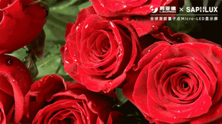 led顯示屏十大品牌利亞德攜手賽富樂斯量子點直顯時代來臨！