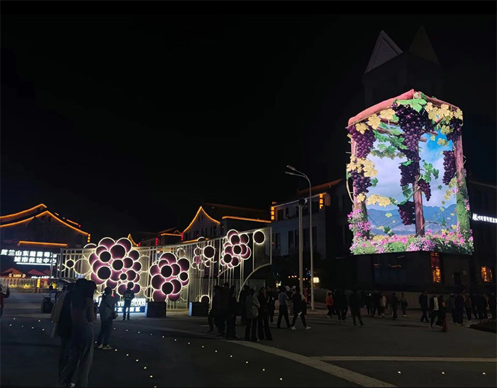 聯建光電大屏打造銀川新地標，眾多媒體爭相報道
