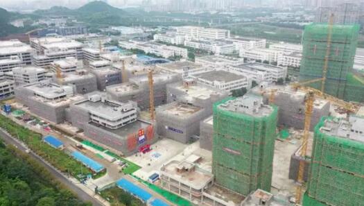 年產值80億！綿陽新型顯示產業園C區項目主體全面封頂
