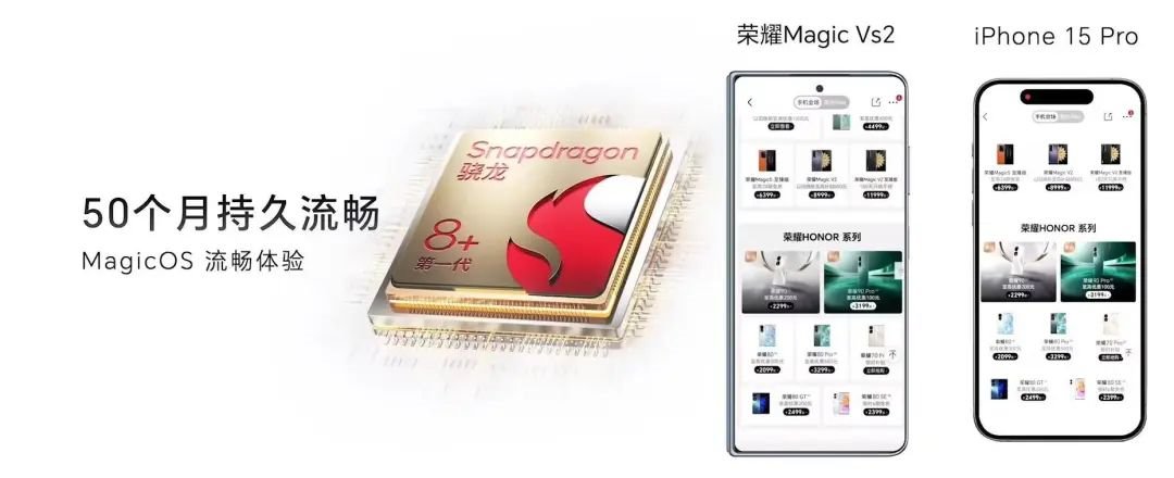 京東方、維信諾供屏！榮耀Magic Vs2折疊屏手機發布：6999元起