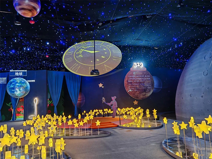 童言世界·守護星球展會沉浸式LED入場