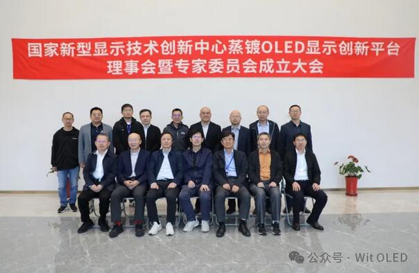 OLED顯示創新平臺理事會成立啦