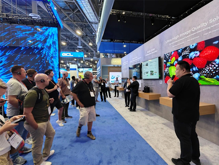 高科視像“晶鉆 E 系列”在美國 InfoComm 2024 放光