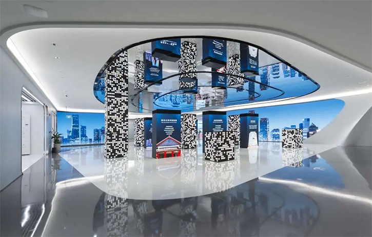 艾比森 LED 大屏：點亮企業數字展廳的創新之光