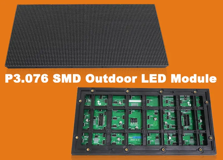 320mmx160mm P3076 戶外 LED 模塊 LED 顯示屏制造商中國 EagerLED