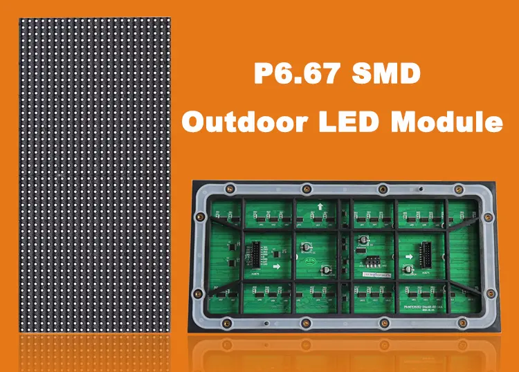 320mmx160mm P667 戶外 LED 模塊 LED 顯示屏制造商中國 EagerLED