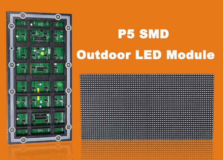 320mmx160mm P5 戶外 LED 模塊 LED 顯示屏制造商中國 EagerLED