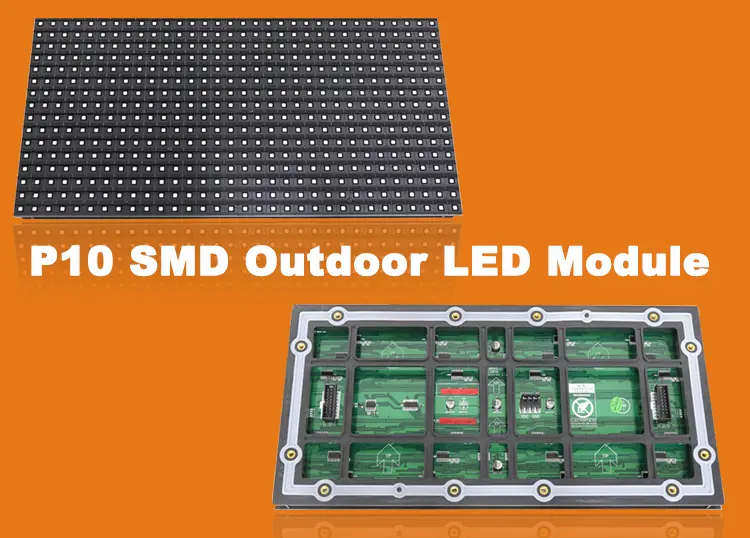 320mmx160mm P10 戶外 LED 模塊 LED 顯示屏制造商中國 EagerLED