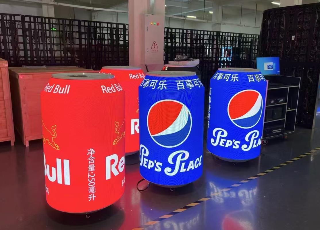 易拉罐 LED 屏：創意與實用的完美融合