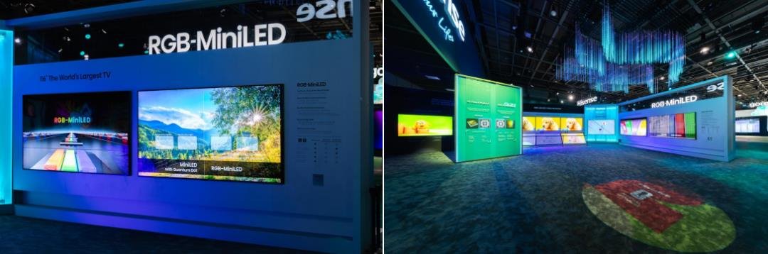 三大頭部品牌釋放RGB-Mini LED電視新信號